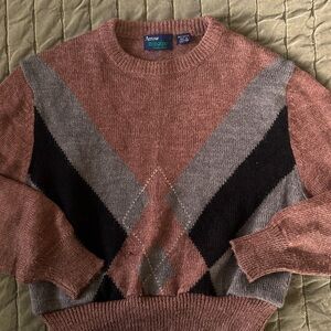 Urban Outfitters Reworked Vintage Argyle Sweater